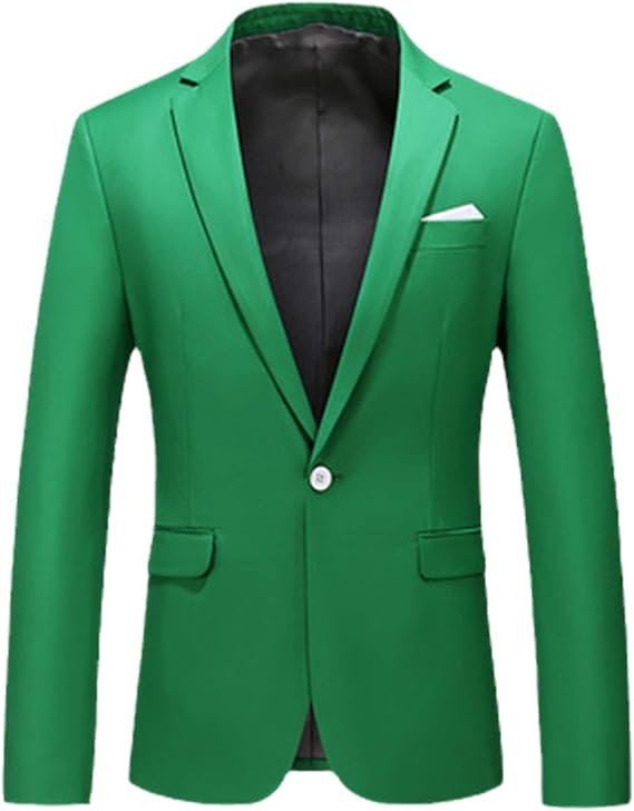 Mens Emerald Green Blazer - Green Sport Coat - Summer Jacket - Linen Blazer mensusain