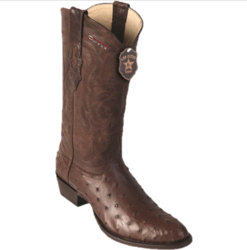 Men's Los Altos Ostrich Boots Round Toe