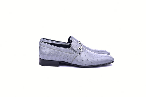 C0228-5776 Genuine Ostrich- Grey
