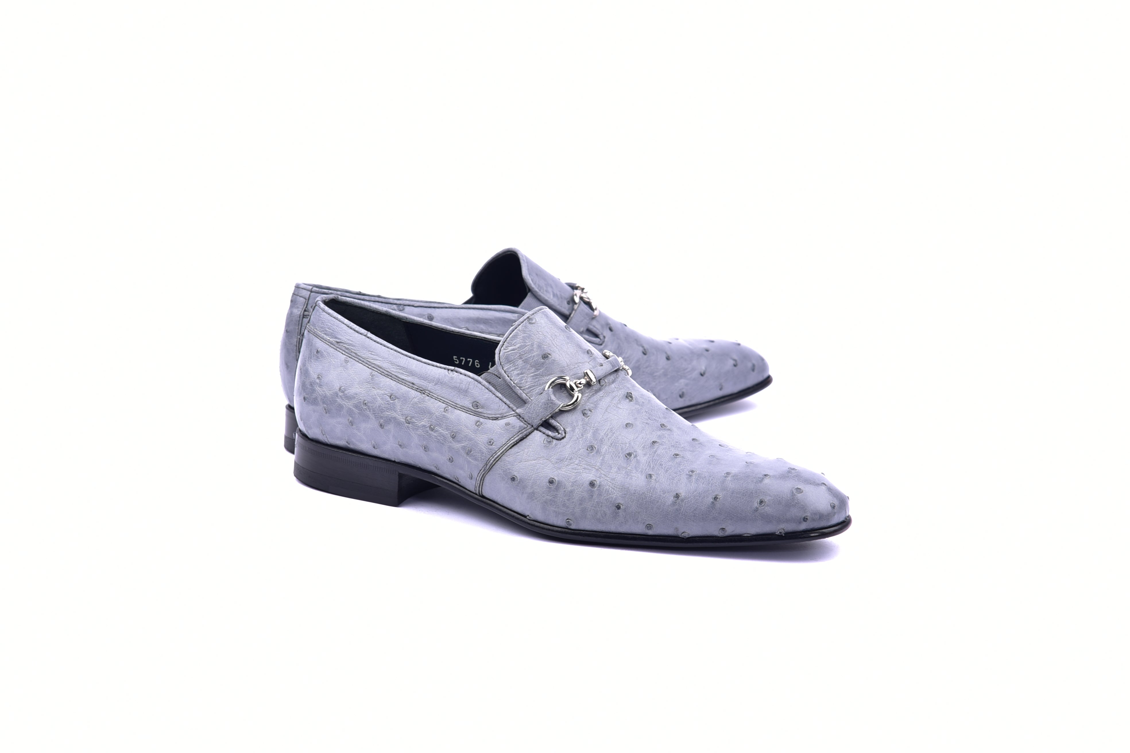 C0228-5776 Genuine Ostrich- Grey