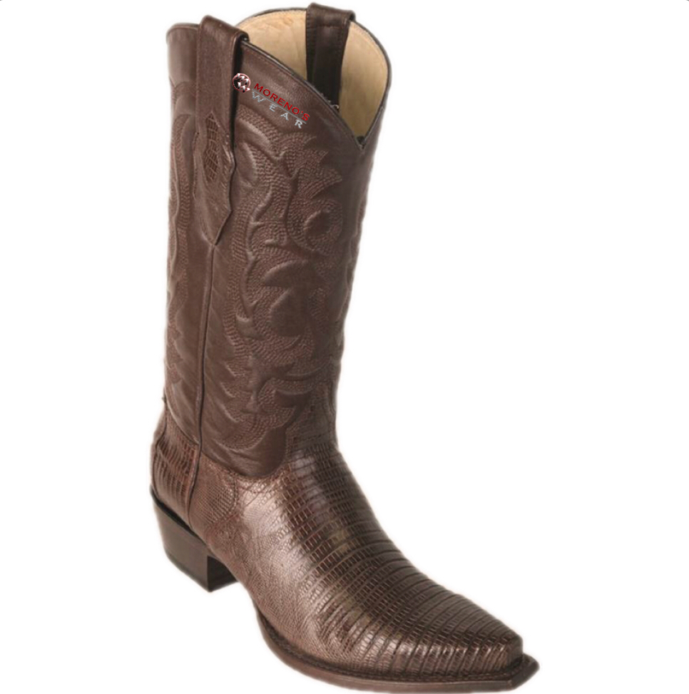Men's Los Altos Teju Lizard Boots Snip Toe (Style 1)