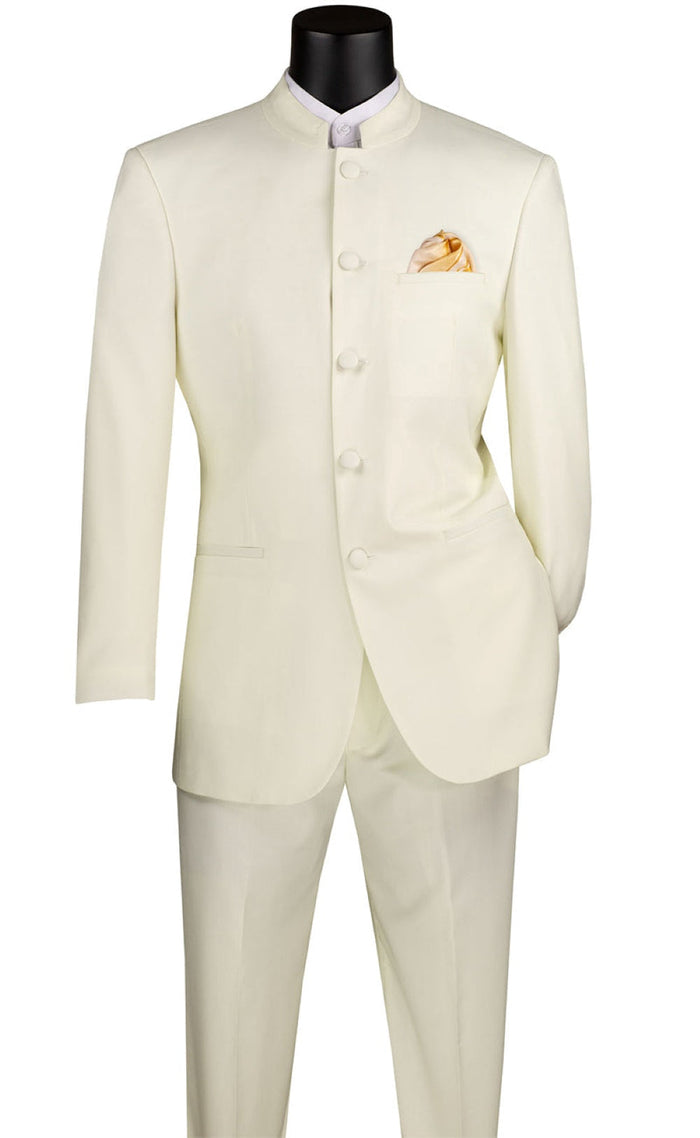 Morgan Collection - Regular Fit 3 Piece Suit 2 Button Navy by Vinci