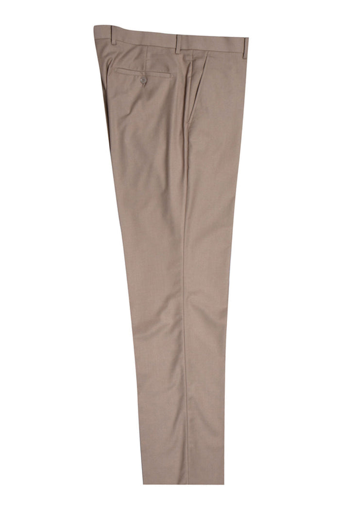 Men's tan Stacy Adams 2-btn Vested Classic Fit Suit