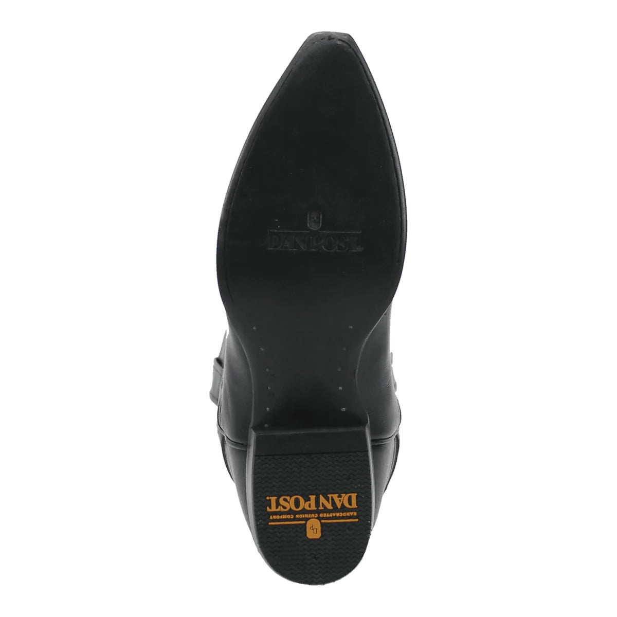 Dan Post Men's Milwaukee Leather Snip Toe Boots - Black by Dan Post Boots