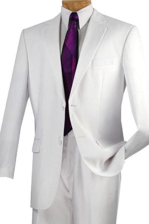 Tan Slim Fit Vested Suit - Timeless Menswear Style by Vinci