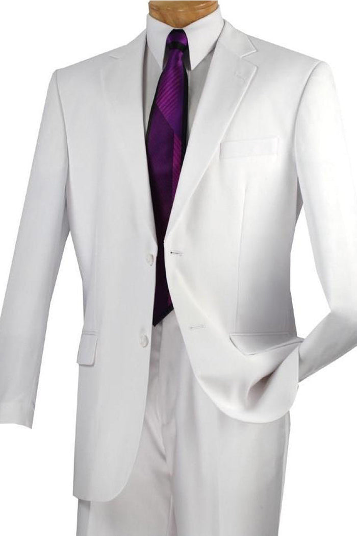 Tan Slim Fit Vested Suit - Timeless Menswear Style by Vinci