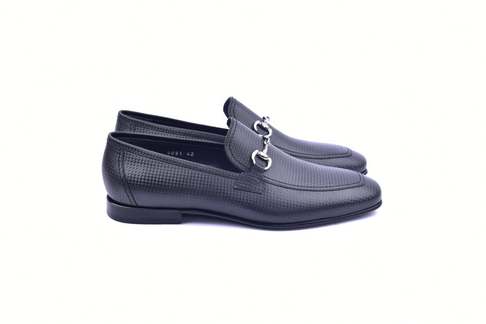 C02020-6091 Designed Leather -Black