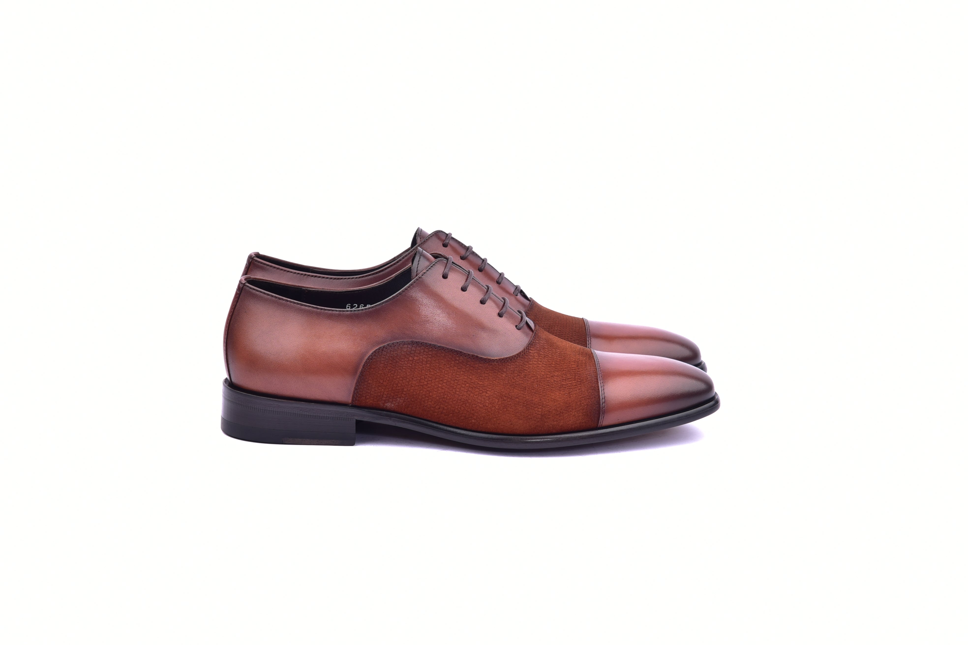 C0091-6265S Cap toe Lace up-Tan