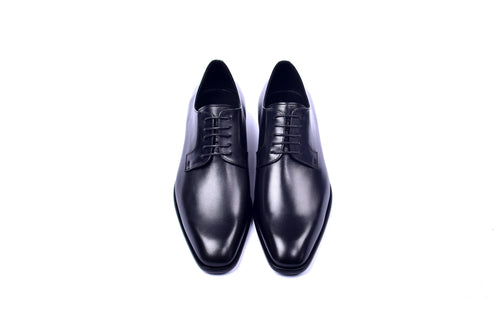 C01501-6291 Plain Toe Lace Up Black