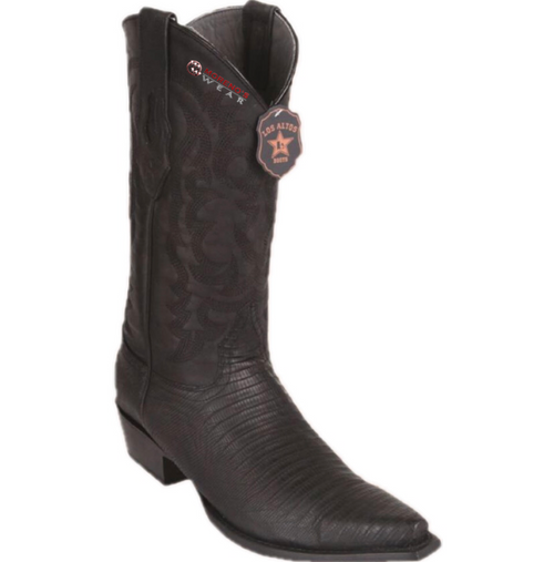 Men's Los Altos Teju Lizard Boots Snip Toe (Style 2)