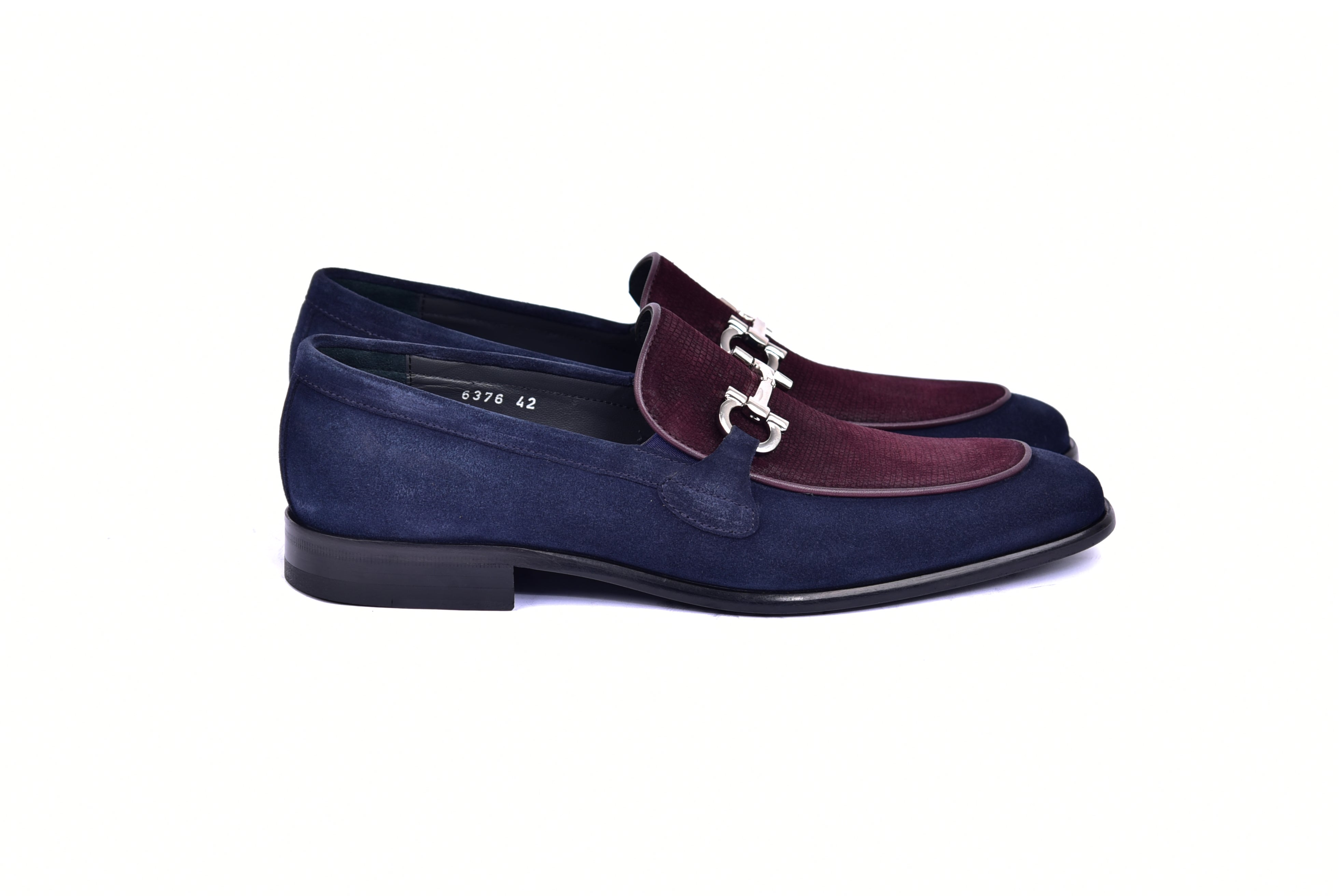 C11109-6376S- Navy+Burgundy