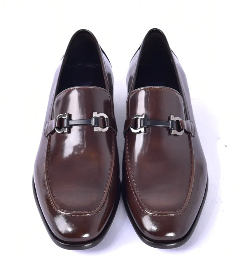 Corrente 6415 Calfskin Slip-On Loafer - Brown - Image 3