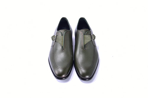 C052-6471 Monk strap-Green