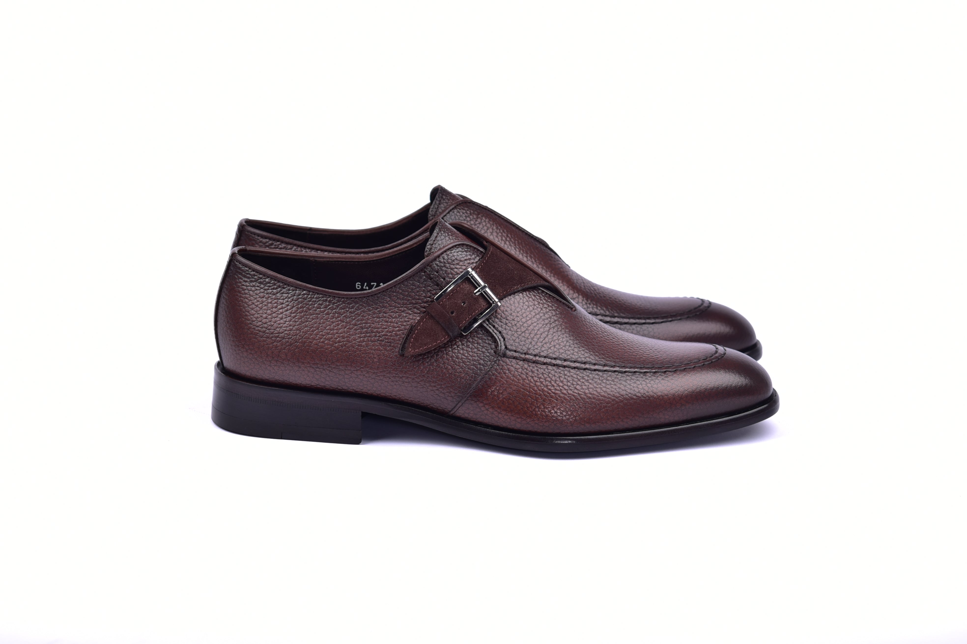 C051-6471 Monk strap-Brown