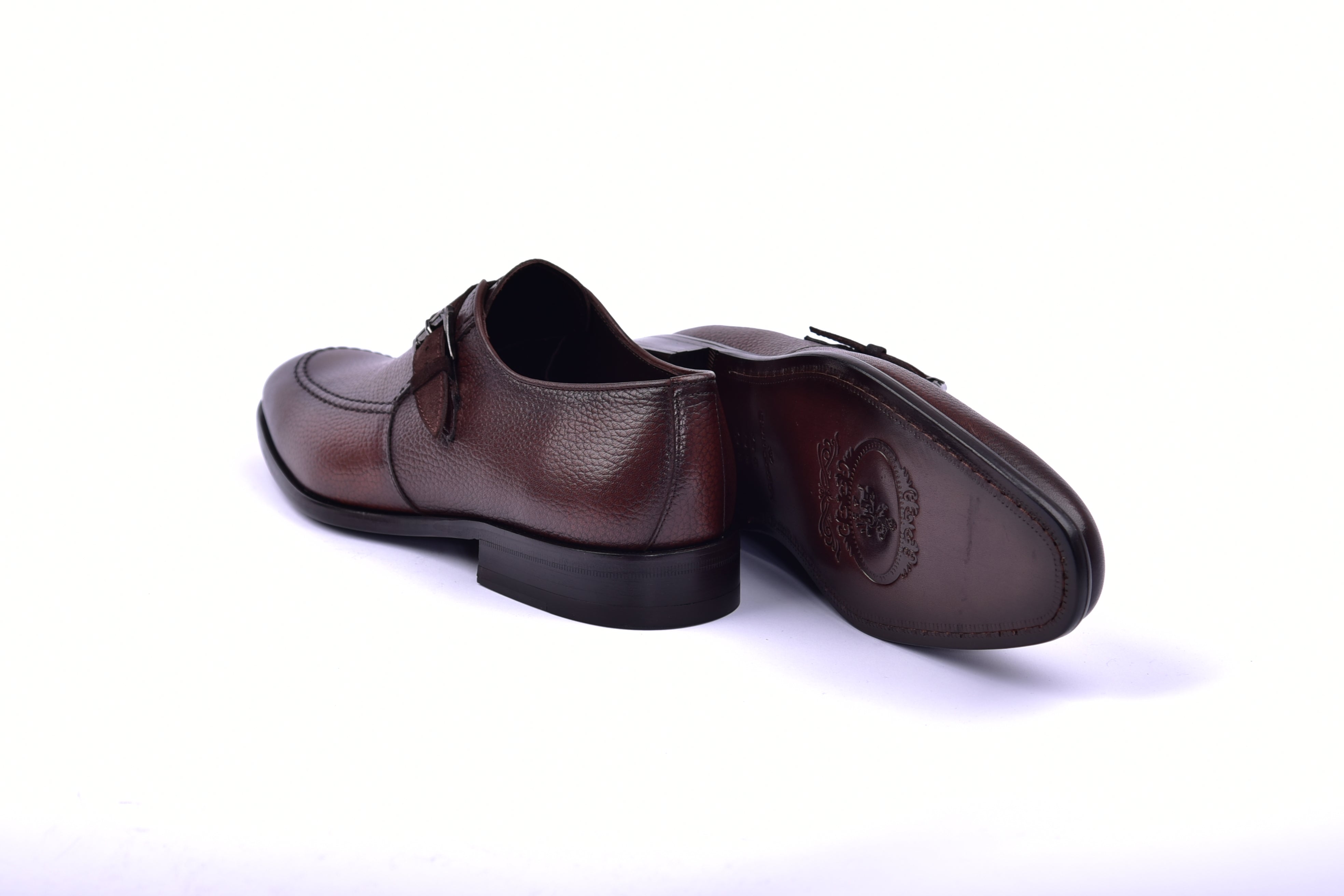 C051-6471 Monk strap-Brown