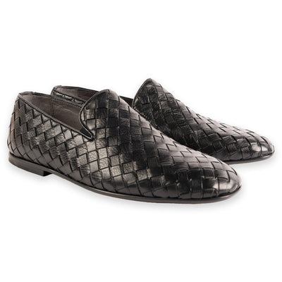 P02 -6615 Hand-Woven Veneta- Black