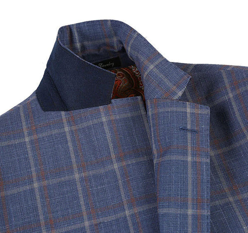 (42L, 48L) English Laundry Collection - Slim Fit 2 Piece Wool Blend Suit