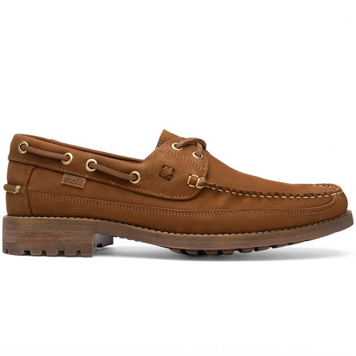 Marco Di Milano Amalfi Bronze Premium Calf Leather Boat Shoes - view 3
