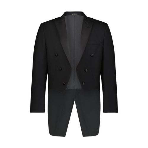 Men's Tapered Fit 100% Wool Tailcoat - Neil Allyn