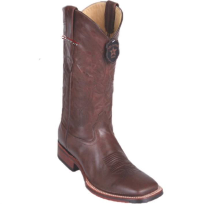 Men’s Los Altos PullUp Boots Wide Square Toe (Rubber Sole)