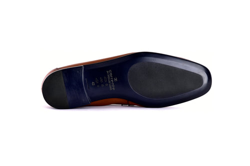 C0001118-7256 Side buckle loafer- Tan