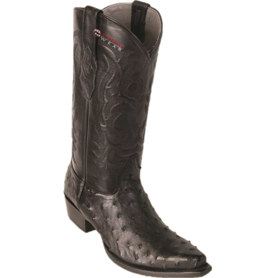 Men’s Los Altos Ostrich Boots Snip Toe (Premium)