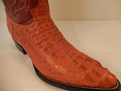 Wild West Boots Cognac Crocodile Cowboy Boot by USA Men's Outlet