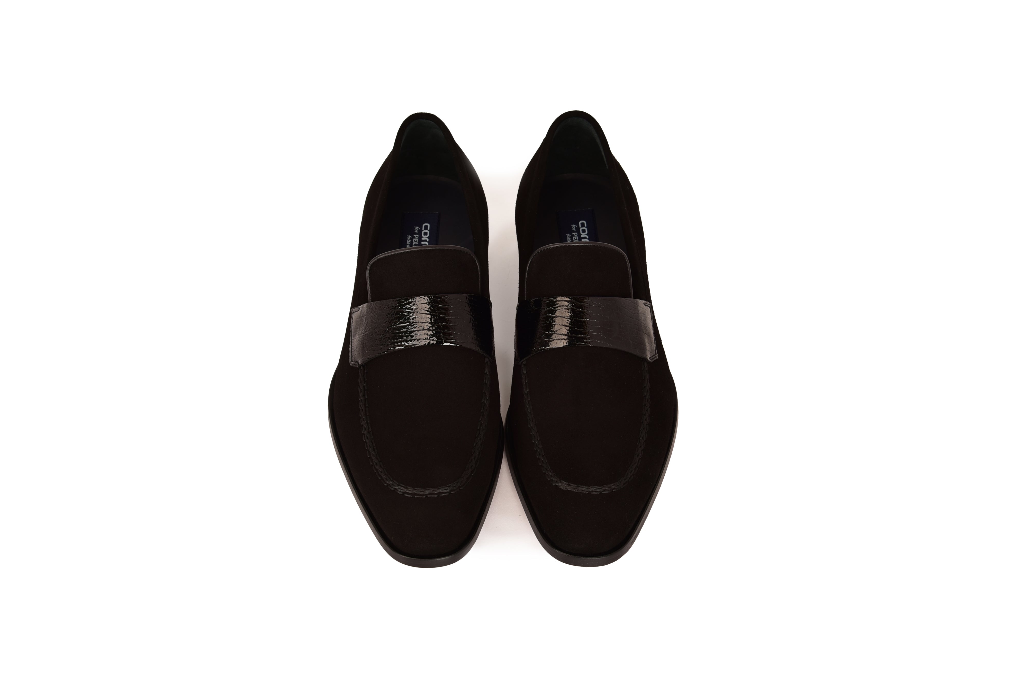 C000211-7425S Loafer-Black Suede