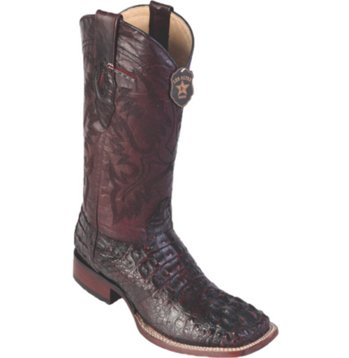Men's Los Altos Caiman Hornback Boots Wide Square Toe