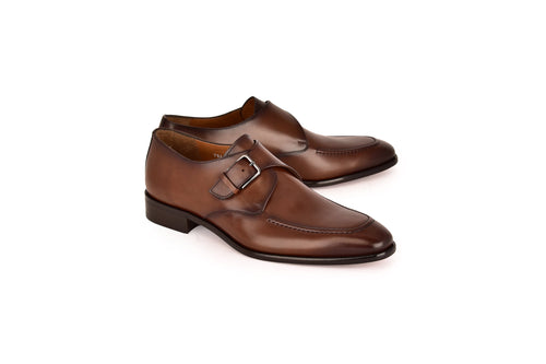 C0001125-7948 Monk Strap-Brown