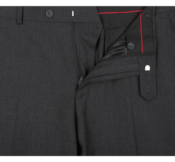 Renoir 202-1 Men's 2-Piece Single Breasted Notch Lapel Modern Fit Suit