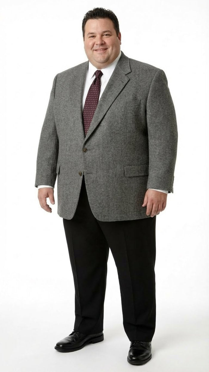 Men’s Dark Grey Blazer - Charcoal Grey Sport Coat Jacket by USA Men's Outlet