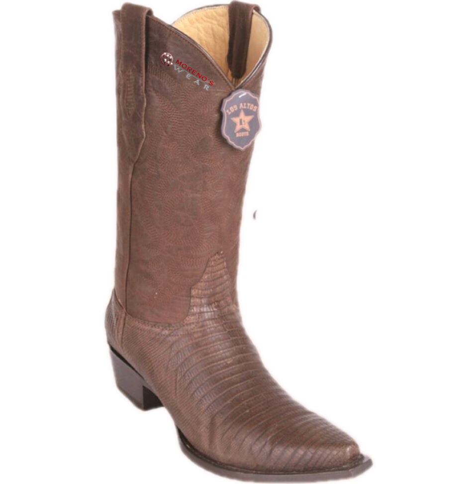 Men's Los Altos Teju Lizard Boots Snip Toe (Style 2)