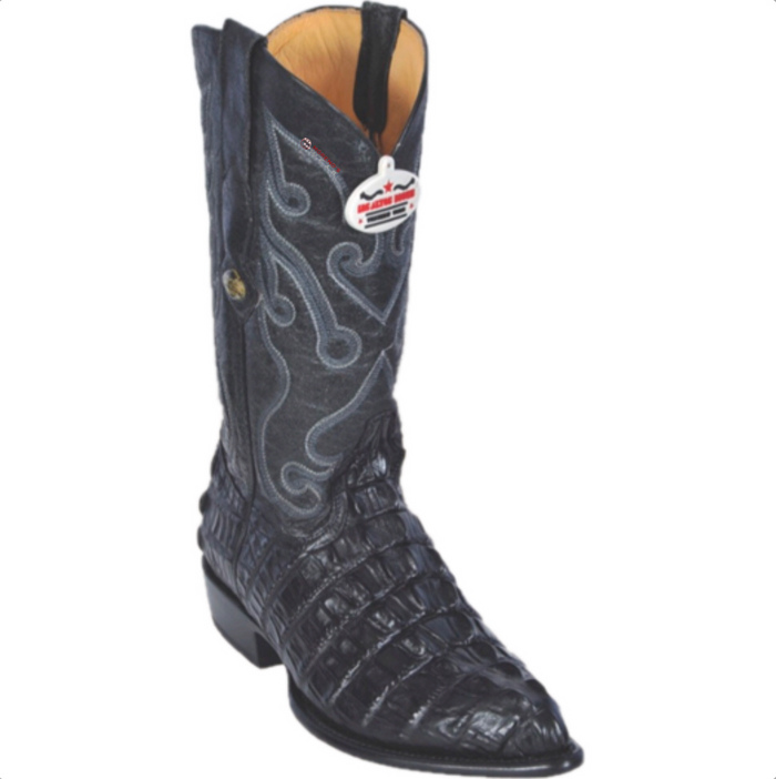 Men's Los Altos Caiman Tail Print Boots J Toe