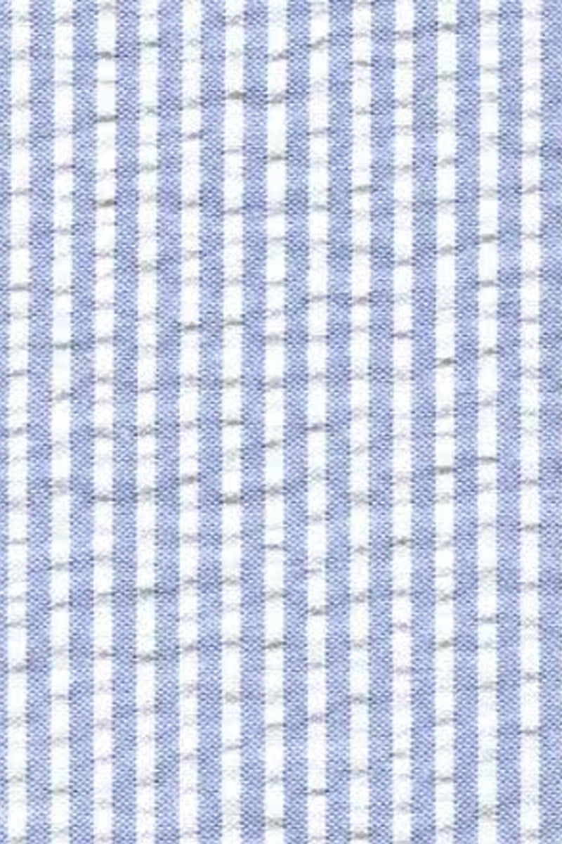 Modern Fit Men's Seersucker Suit - 2PC Summer Tan Pinstripe by Vinci