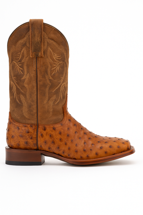 ALAMOSA FULL QUILL OSTRICH BOOT