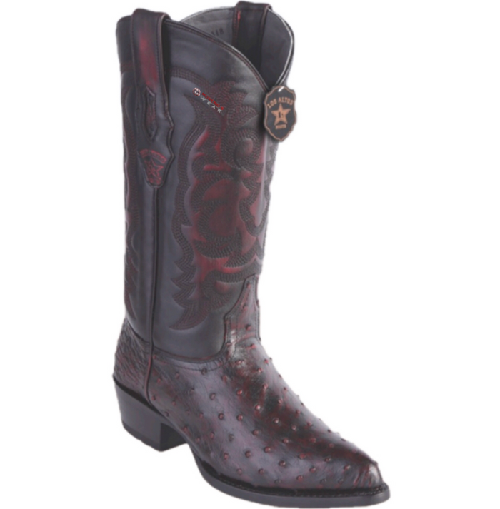 Men’s Los Altos Ostrich Boots J Toe