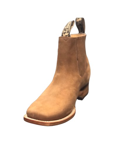 Botines Charros La Sierra Boots con Punta Cuadrada