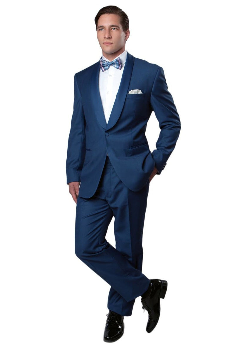 Men's Slim Fit Midnight Blue Tuxedo