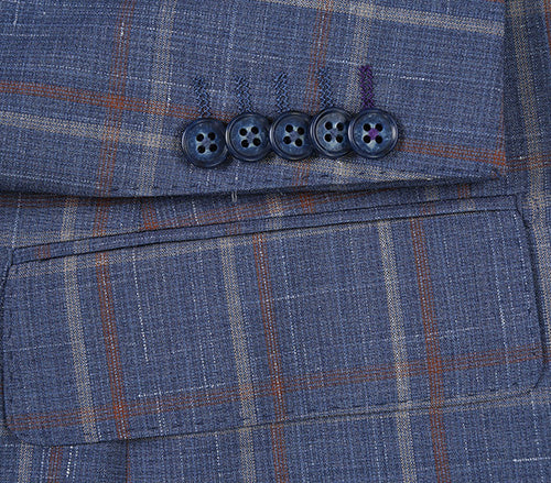 (42L, 48L) English Laundry Collection - Slim Fit 2 Piece Wool Blend Suit