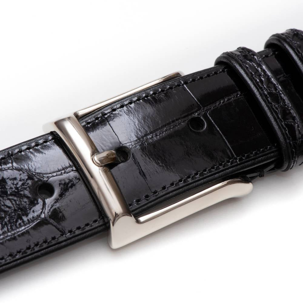 Mezlan Alligator Belt: Luxurious Exotic Leather Accessory