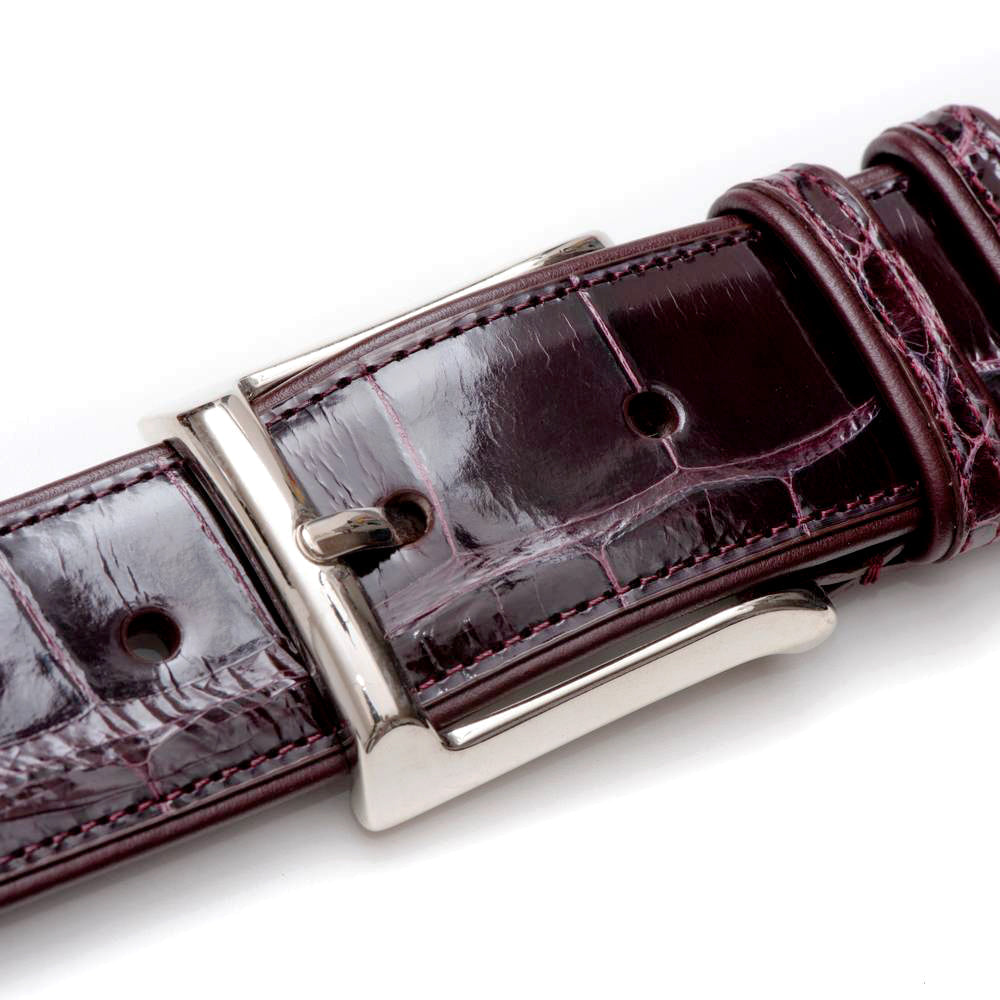 Mezlan Alligator Belt: Luxurious Exotic Leather Accessory