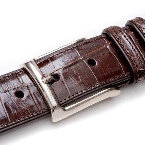 Mezlan Alligator Belt: Luxurious Exotic Leather Accessory