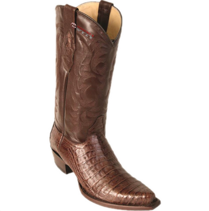 Men’s Los Altos Caiman Belly Boots Snip Toe (Style 1)