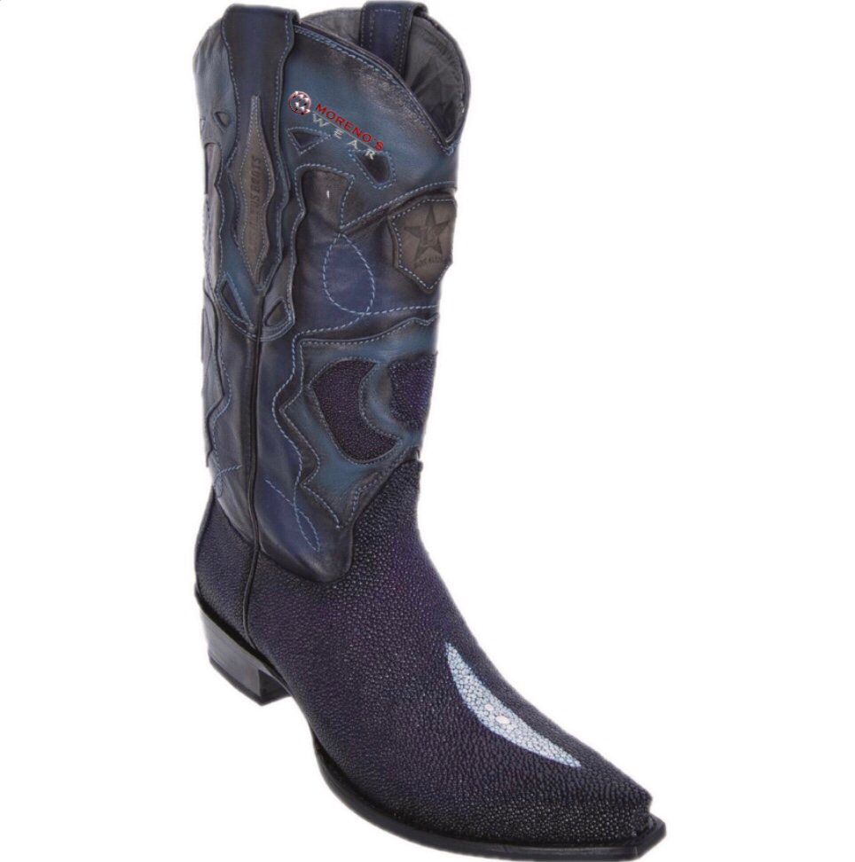 Men’s Los Altos Stingray (Single Stone) Boots Snip Toe