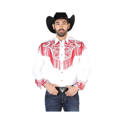 Camisa Vaquera Bordada El Señor de los Cielos