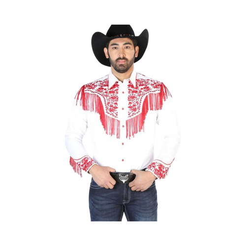 Camisa Vaquera Bordada El Señor de los Cielos