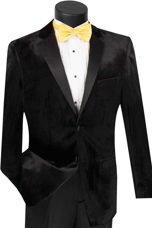 Mens Velvet Tuxedo by Vinci Suits
