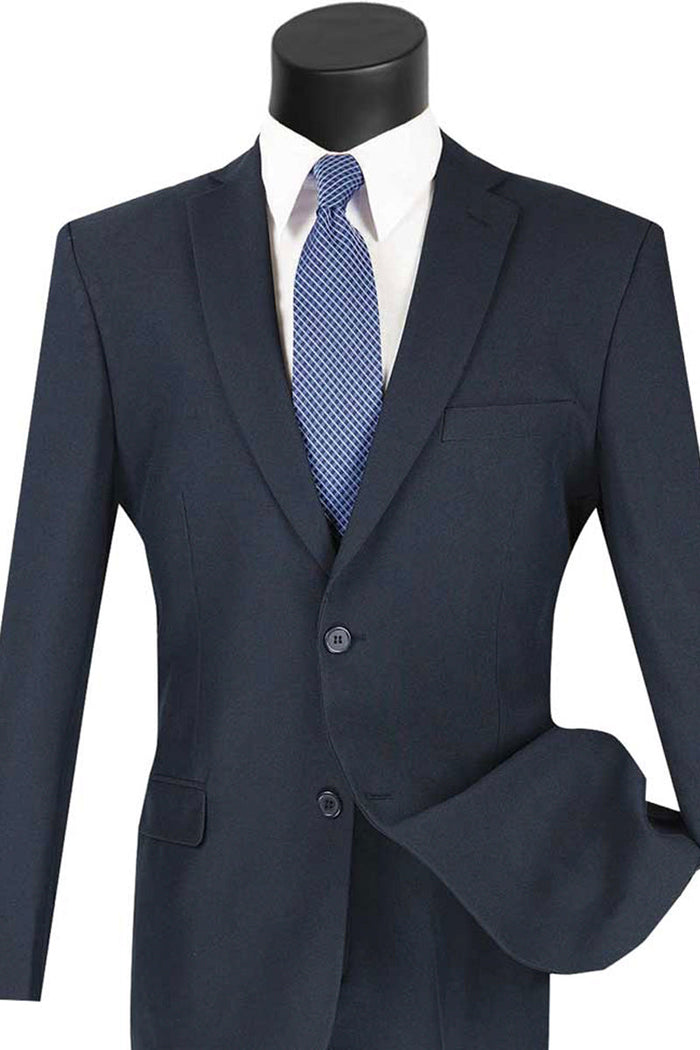 Mens 2 Button Slim Fit Shiny Sharkskin Suit in Black by Vinci