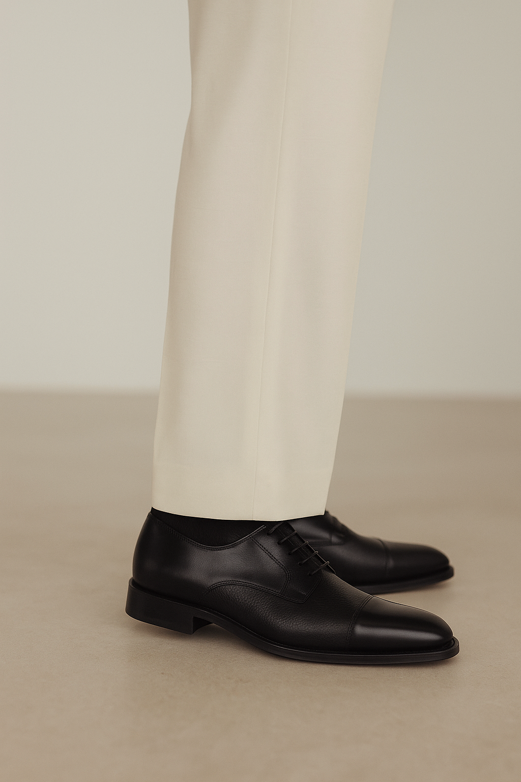 Belvedere Alexander Black Genuine Crocodile Dress Shoe